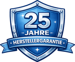 25 Jahre Herstellergarantie